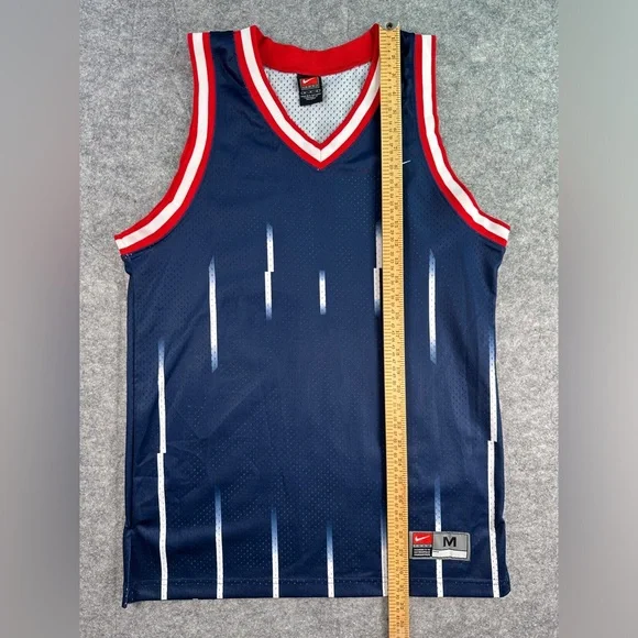 Vintage Nike Men’s M Houston Rockets NBA 1995 Throwback Jersey Blank - Picture 3 of 6